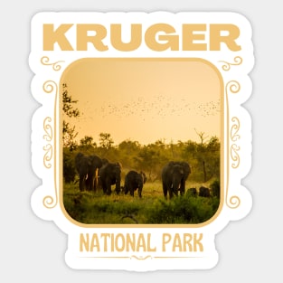 Kruger National Park Sticker